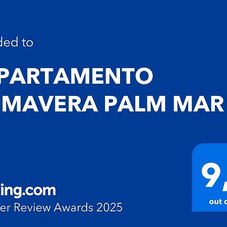 Appartamento Primavera Palm Mar Exteriör bild